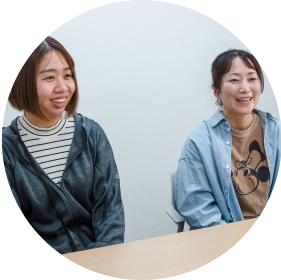 インクル小倉北 <br>現場担当 加月さん 前田さん